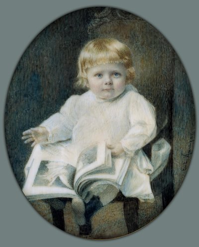 Portrait of a Boy by Edward Elias Kaufer